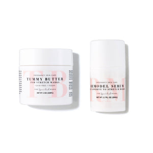 Tummy Butter and ReModel Serum Stretch Mark Duo