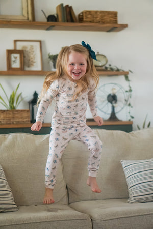 Luna Moths 2pc Bamboo Pajamas