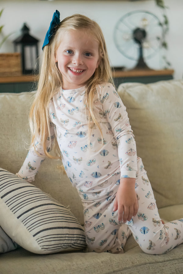 Luna Moths 2pc Bamboo Pajamas