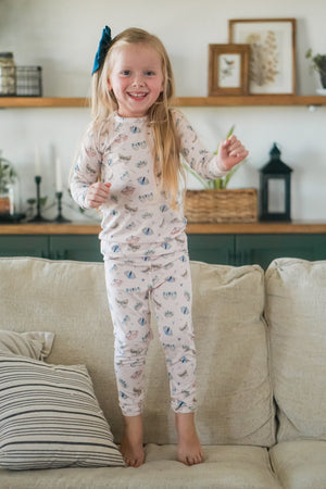 Luna Moths 2pc Bamboo Pajamas