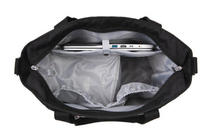 Sarah Wells Suzy Breast Pump Tote - Lightweight Portable Pump Tote with Side Pocket for Wearable & Compact Pumps