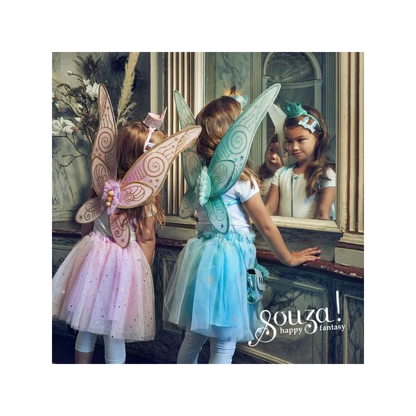 Angelina Fairy Costume – Skirt and Wings Set (mint green) - Role-Play for Children-sz 3-5 yrs