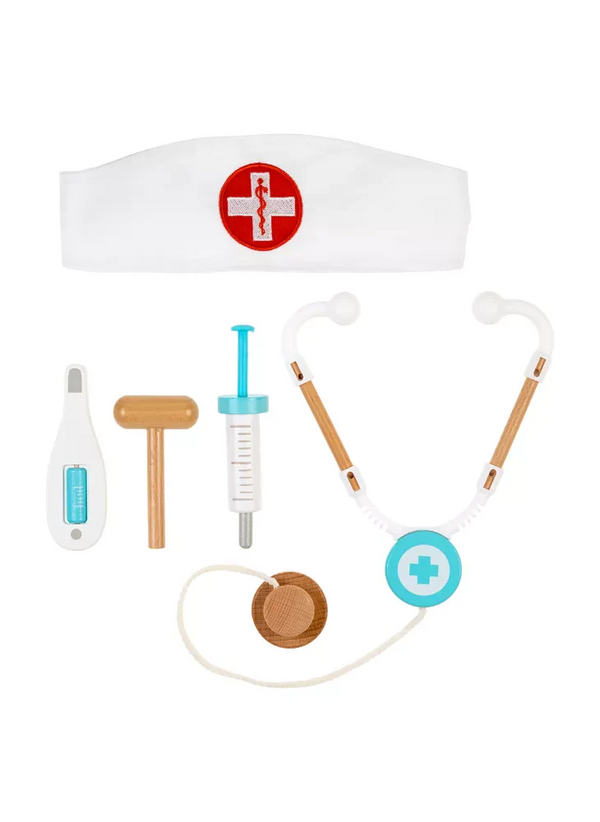 Doctor set Costume Set for Children – Includes Accessories for Role-Play & Entertainment - sz 4-7 yrs