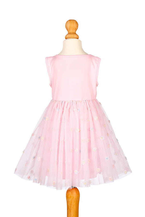 "Roselyne Fancy Dress for toddlers, size 2 yrs, perfect for special events - angle view."