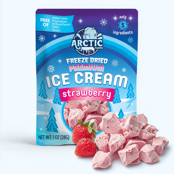PREMIUM Freeze Dried Ice Cream * Only 5 Ingredients * Neapolitan