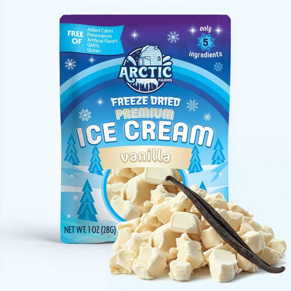 PREMIUM Freeze Dried Ice Cream * Only 5 Ingredients * Neapolitan