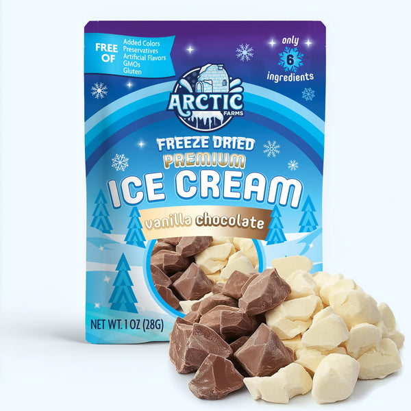 PREMIUM Freeze Dried Ice Cream * Only 5 Ingredients * Neapolitan