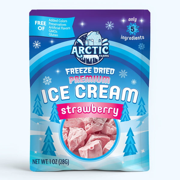 PREMIUM Freeze Dried Ice Cream * Only 5 Ingredients * Neapolitan