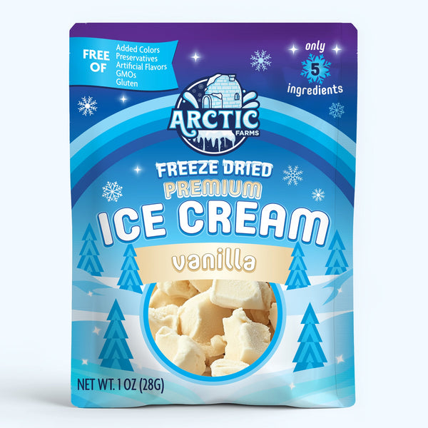 PREMIUM Freeze Dried Ice Cream * Only 5 Ingredients * Neapolitan