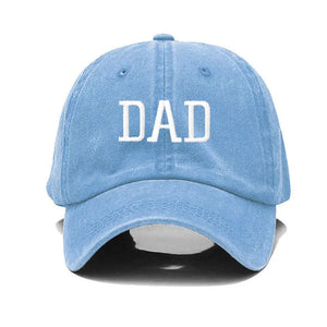 Embroidered Cotton Baseball Cap MOM and DAD