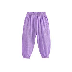 Summer long trousers for children multivariant
