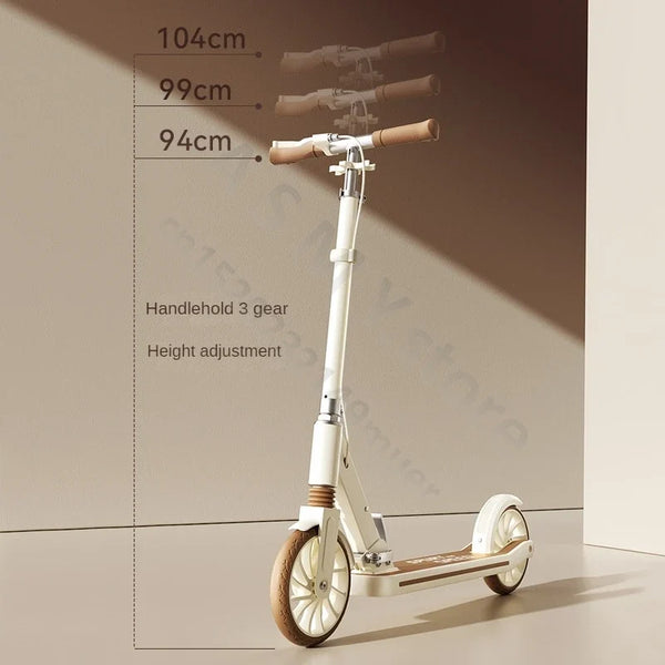 Foldable Kick Scooter for Kids & Adults – 2-Wheel Scooter