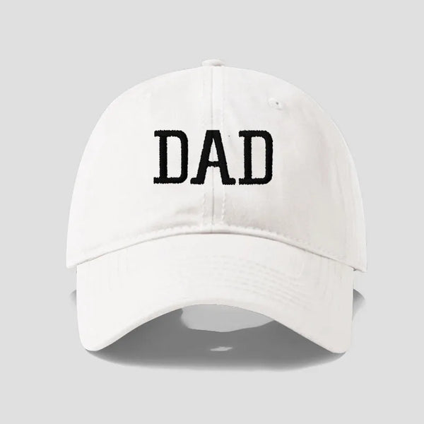 Embroidered Cotton Baseball Cap MOM and DAD