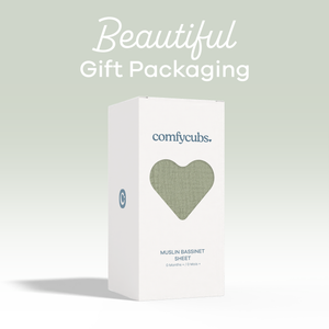 Muslin Fitted Bassinet Crib Sheet