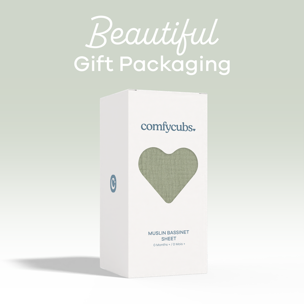 Muslin Fitted Bassinet Crib Sheet