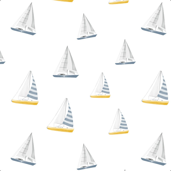 Sailing Away Swaddle Blanket