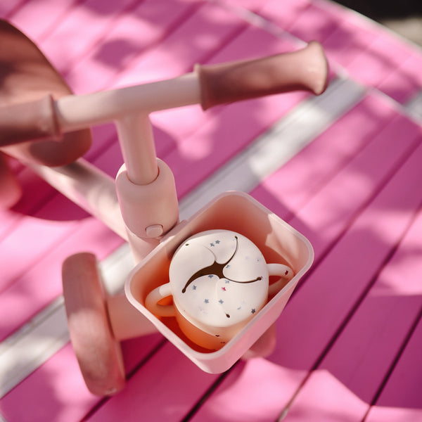 Mushie Snack Cup silicone spill-proof two handles