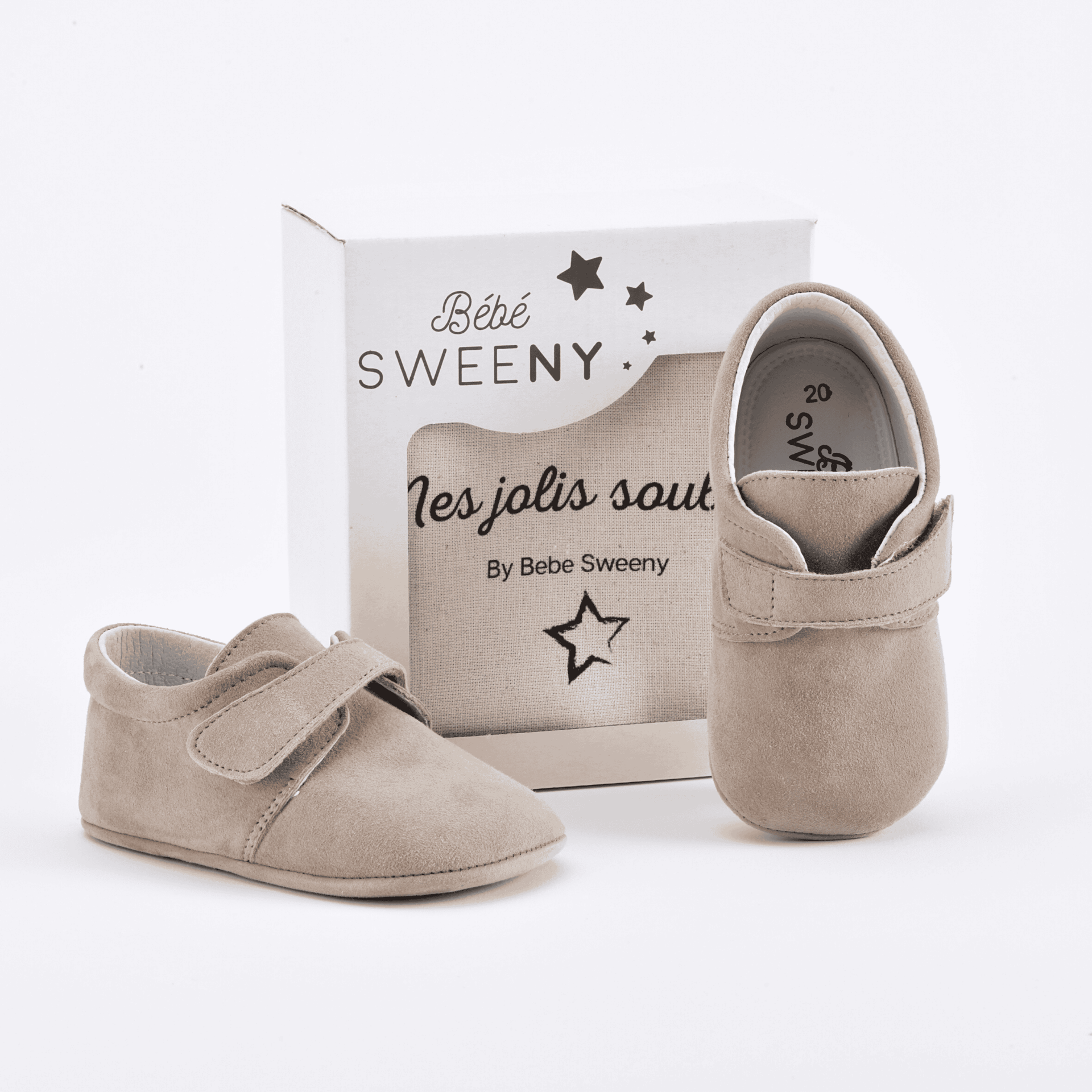 Suede Leather Pre Walker Shoes