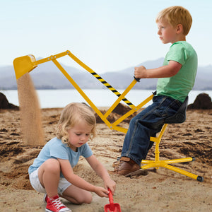Sand Digger with 2-Handed Controls and Flexible Shovel for 3+ Years Old Kids