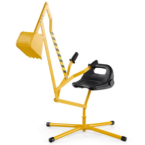 Sand Digger with 2-Handed Controls and Flexible Shovel for 3+ Years Old Kids
