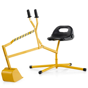 Sand Digger with 2-Handed Controls and Flexible Shovel for 3+ Years Old Kids