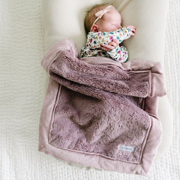 Saranoni Lush Mini Blanket Lovey 15"x20" 100% Microfiber