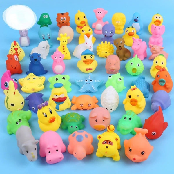 10pcs floating animal toys