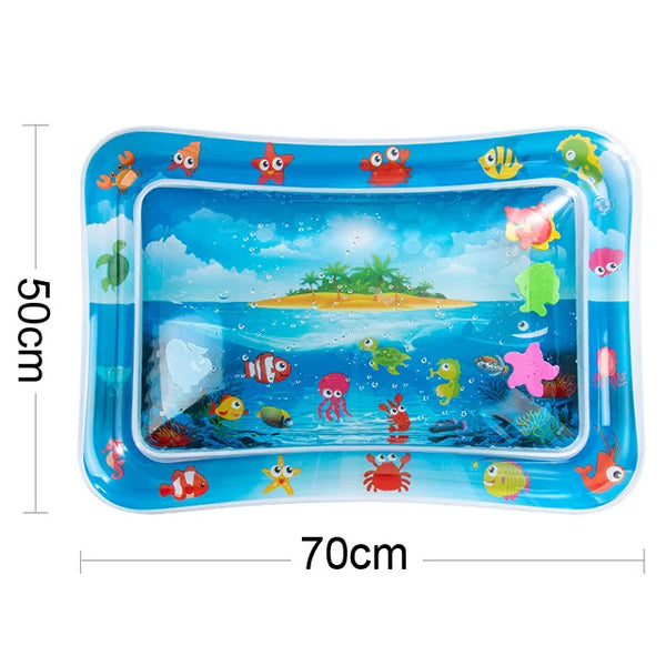 Inflatable play mat with water for children multivariant