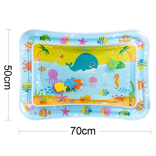 Inflatable play mat with water for children multivariant