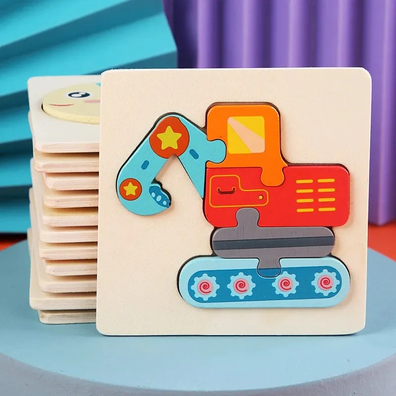 Wooden Toy Tangram for Children Multivariant - MOOGCO Baby