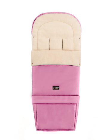 Barbie Pink Organic Wool Adjustable Footmuff