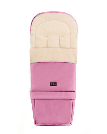 Barbie Pink Organic Wool Adjustable Footmuff