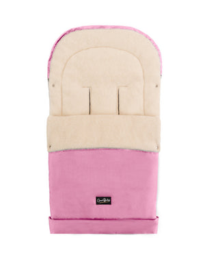 Barbie Pink Organic Wool Adjustable Footmuff