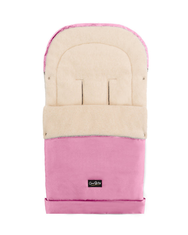 Barbie Pink Organic Wool Adjustable Footmuff