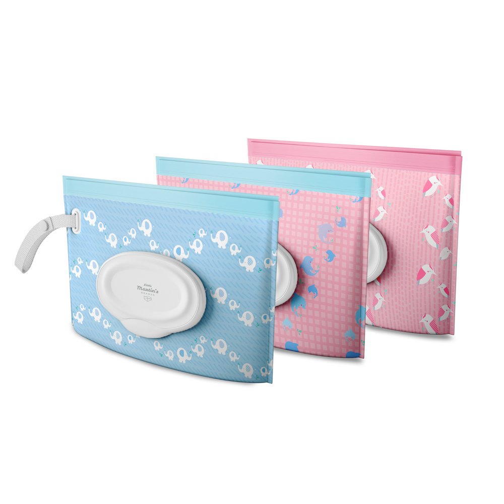 Little Martin's Wet Wipe Pouches (3-Packs)