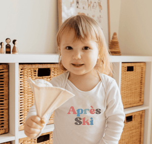 long sleeve graphic bodysuit | apres ski