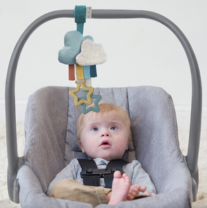 Bitzy Bespoke Ritzy Jingle Travel Toy - Cloud