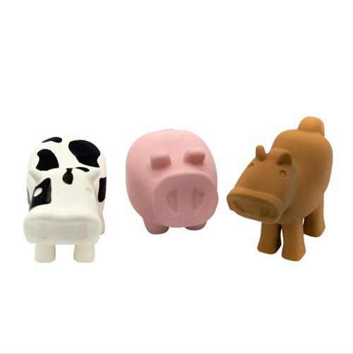 Barnyard Pals Bath Toys (Set Of 3)