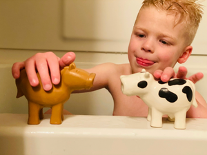Barnyard Pals Bath Toys (Set Of 3)