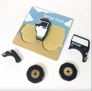 Vehicle Puzzle 3-Pack