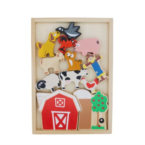 Balance Barn Stacking Game