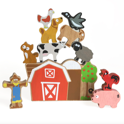 Balance Barn Stacking Game