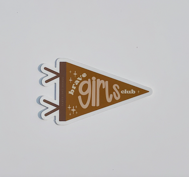 "Brave Girls Club" Sticker
