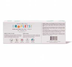 Droplets 100% Natural Bath Bombs - Originals