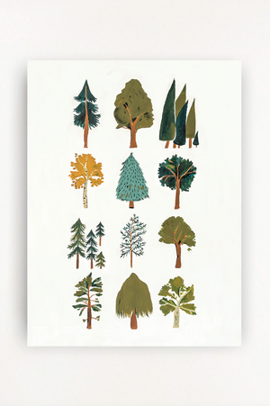 Forest Trees Art