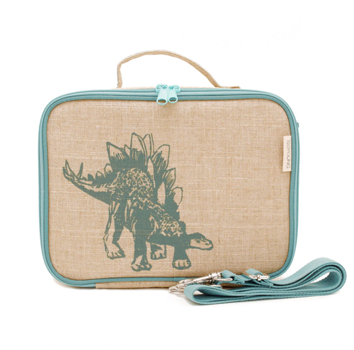 Lunch Box - Green Stegosaurus