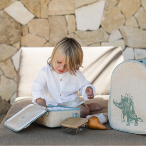 Lunch Box - Green Stegosaurus
