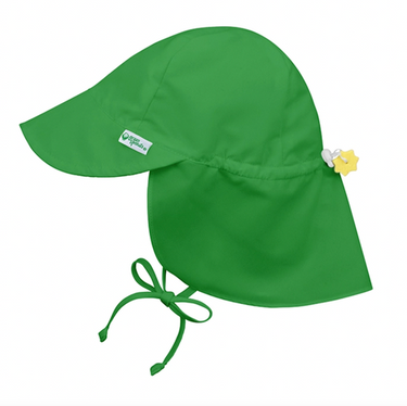 Baby Flap Sun Protection Hat - Green