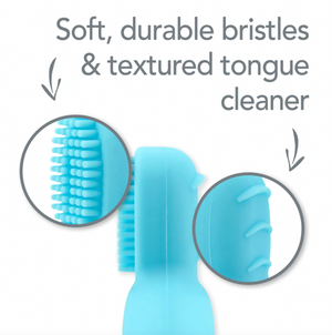 Silicone Learning Toothbrush - Pink