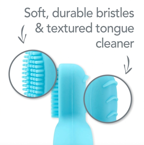 Silicone Learning Toothbrush - Pink